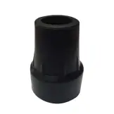 Crutch Ferrule, Black, 22 mm | MOBIAK